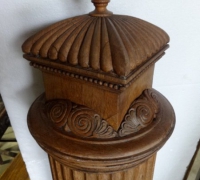 186...antique-large-newel-post