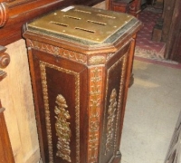 159 - CARVED THEATRE STAND