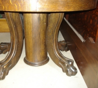 75-antique-carved-pedestal-table