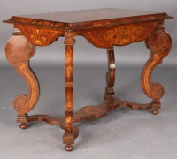 125-sold - antique-inlaid-wood-table