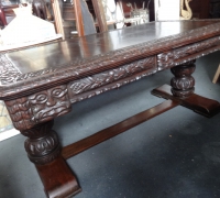 163- sold - great-antique-carved-table-38-x-64