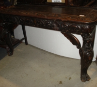 166-sold -antique-carved-griffin-table