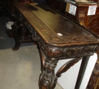 168-sold -antique-carved-griffin-table