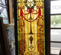 168-  sold - antique-stained-glass-window-40-in-w-x-78-in-h