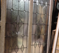 187-  sold - antique-leaded-glass-window