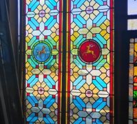 1B... C. 1880 FINE PAIR 19" 1/2 W EACH X 76" 1/2 H
