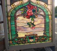 1L....Tiffany ? 41 1/2 wide x 48 h.... C. 1880..