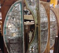 1X.......50-Antique-Arched-Leaded-Glass-Windows-.c.1880.All-sizes