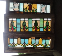 213-  sold  top 2 only - antique-stained-glass-windows