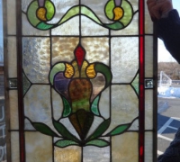 518-sold -antique-stained-glass-window