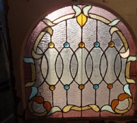 74- sold - antique-stained-glass-window