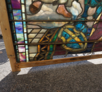 843- 3 GREAT RARE - LA FARGE WINDOWS - each about 70\'\' H X 55\'\' W