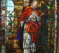 859- 3 GREAT RARE - LA FARGE WINDOWS - each about 70\'\' H X 55\'\' W